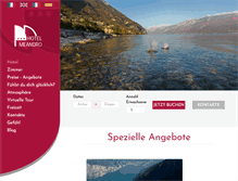Tablet Screenshot of hotelmeandrogardasee.com